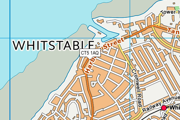 Map of THE LARDER (WHITSTABLE) LIMITED at district scale