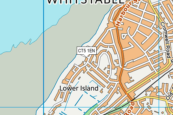 CT5 1EN map - OS VectorMap District (Ordnance Survey)