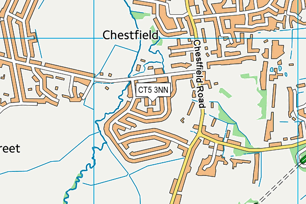 CT5 3NN map - OS VectorMap District (Ordnance Survey)