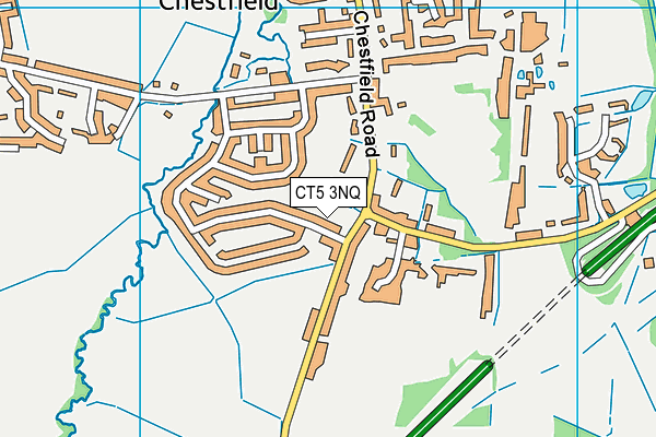 CT5 3NQ map - OS VectorMap District (Ordnance Survey)