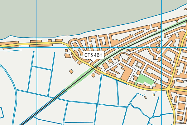 CT5 4BH map - OS VectorMap District (Ordnance Survey)