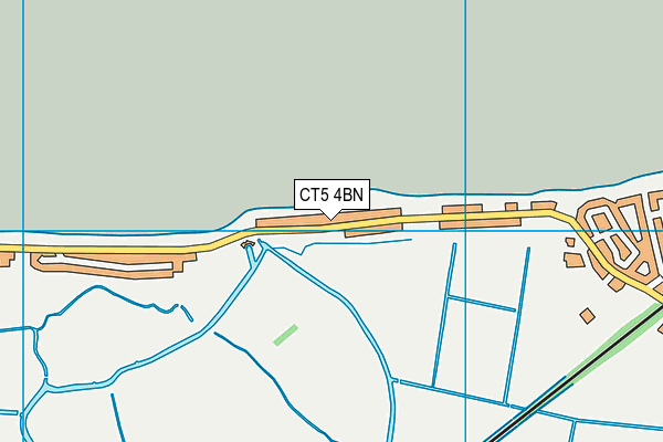 CT5 4BN map - OS VectorMap District (Ordnance Survey)