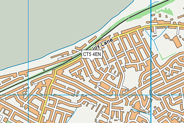 CT5 4EN map - OS VectorMap District (Ordnance Survey)