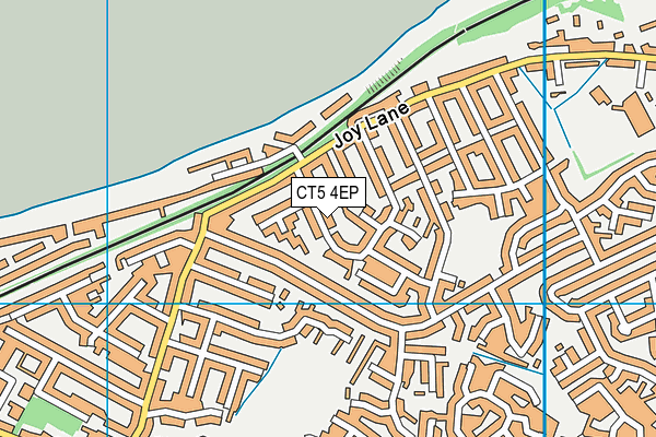 CT5 4EP map - OS VectorMap District (Ordnance Survey)