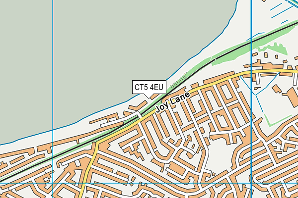 CT5 4EU map - OS VectorMap District (Ordnance Survey)