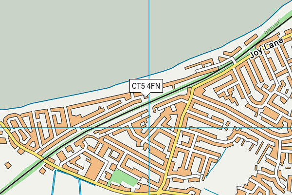 CT5 4FN map - OS VectorMap District (Ordnance Survey)