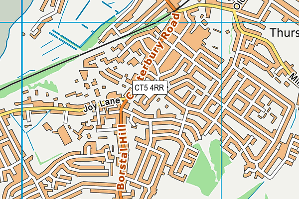 CT5 4RR map - OS VectorMap District (Ordnance Survey)