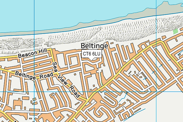 CT6 6LU map - OS VectorMap District (Ordnance Survey)