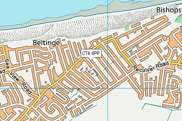 CT6 6PP map - OS VectorMap District (Ordnance Survey)