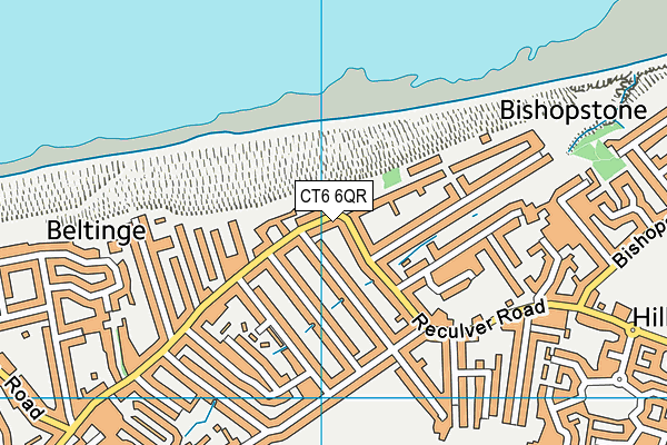 CT6 6QR map - OS VectorMap District (Ordnance Survey)