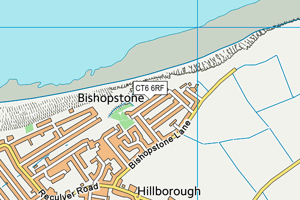 CT6 6RF map - OS VectorMap District (Ordnance Survey)