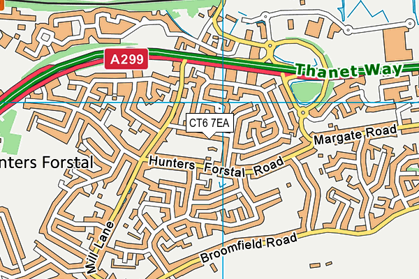 Map of BARKER'S PUB COMPANY LTD at district scale