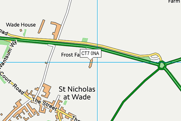 CT7 0NA map - OS VectorMap District (Ordnance Survey)