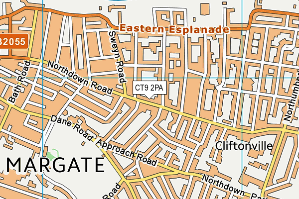 Map of ETHELBERT TERRACE LIMITED at district scale