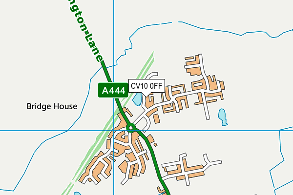 CV10 0FF map - OS VectorMap District (Ordnance Survey)