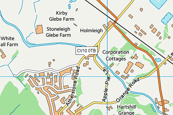 Map of OAKMOND GARDENING & TREE SERVICES LTD at district scale