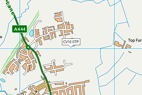 CV10 0TP map - OS VectorMap District (Ordnance Survey)