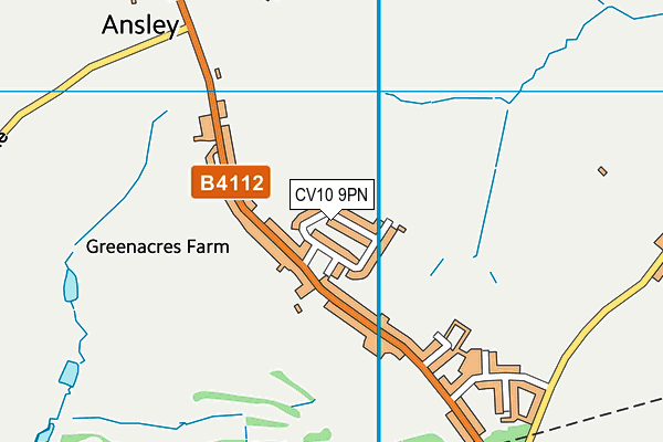 CV10 9PN map - OS VectorMap District (Ordnance Survey)