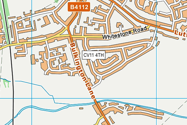 CV11 4TH map - OS VectorMap District (Ordnance Survey)