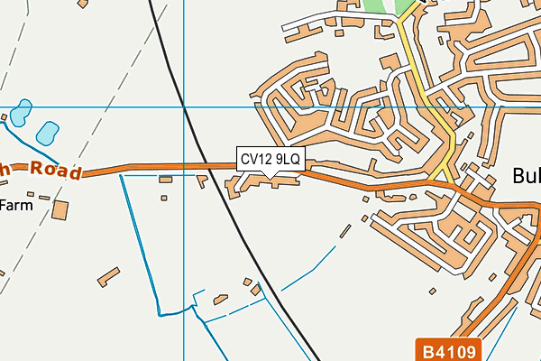 Map of TONKS CONSTRUCTION LTD at district scale