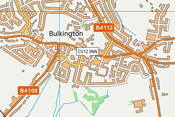 CV12 9NN map - OS VectorMap District (Ordnance Survey)