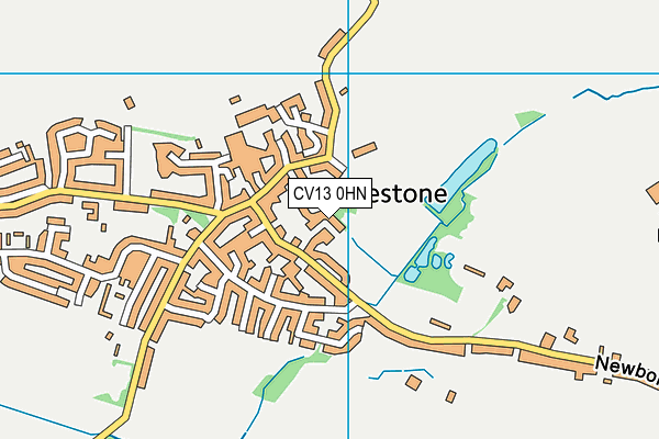 CV13 0HN map - OS VectorMap District (Ordnance Survey)