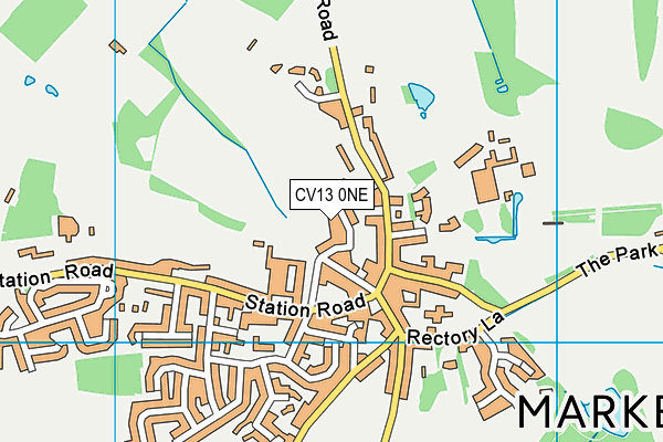Map of BOSWORTH PROPERTY LTD at district scale