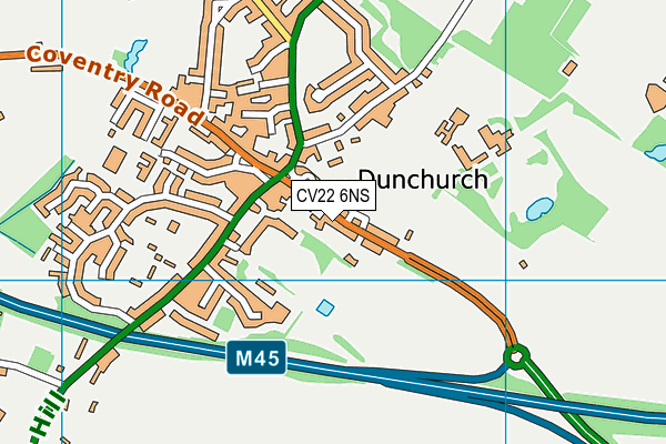 Map of CUPPA DUNCHURCH LTD at district scale