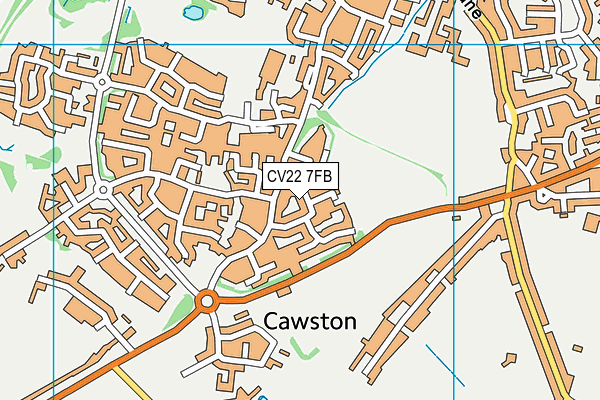 Map of CAWSTON ELECTRICAL LTD. at district scale