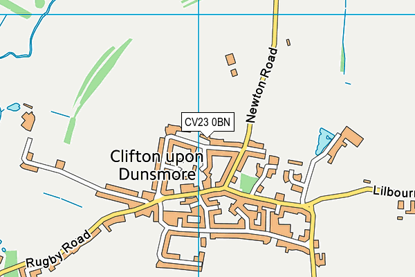 Map of CLIFTON VILLAGE STORES LIMITED at district scale