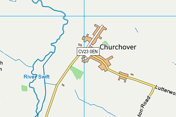 CV23 0EN map - OS VectorMap District (Ordnance Survey)