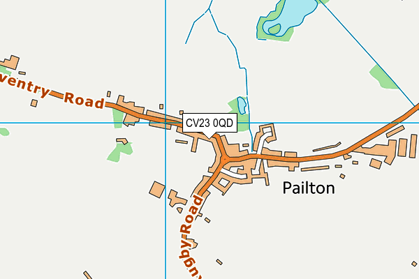 Map of PAILTON VILLAGE CIC at district scale