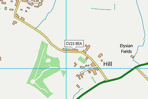 Leamington Hastings Church of England Academy map (CV23 8EA) - OS VectorMap District (Ordnance Survey)