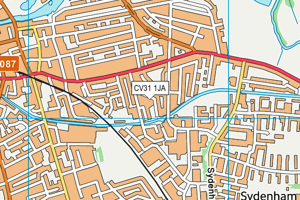 CV31 1JA map - OS VectorMap District (Ordnance Survey)