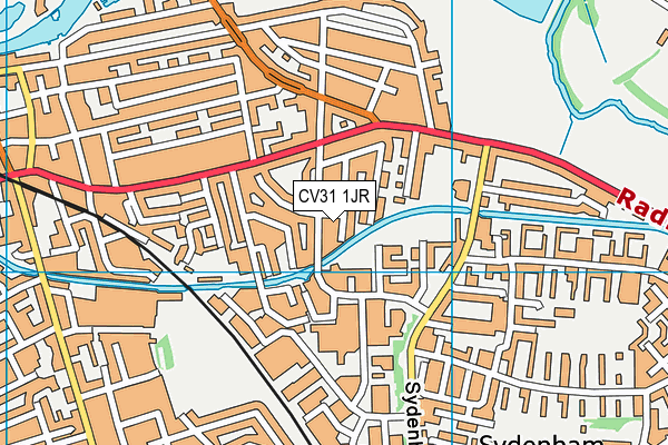 CV31 1JR map - OS VectorMap District (Ordnance Survey)