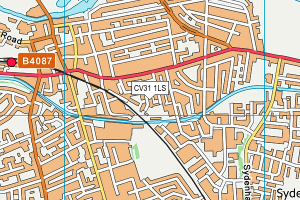 CV31 1LS map - OS VectorMap District (Ordnance Survey)