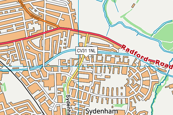 CV31 1NL map - OS VectorMap District (Ordnance Survey)