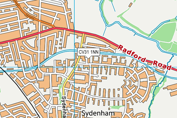 CV31 1NN map - OS VectorMap District (Ordnance Survey)