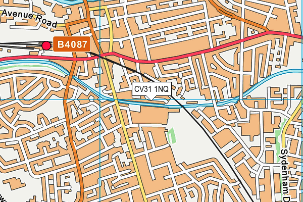 CV31 1NQ map - OS VectorMap District (Ordnance Survey)