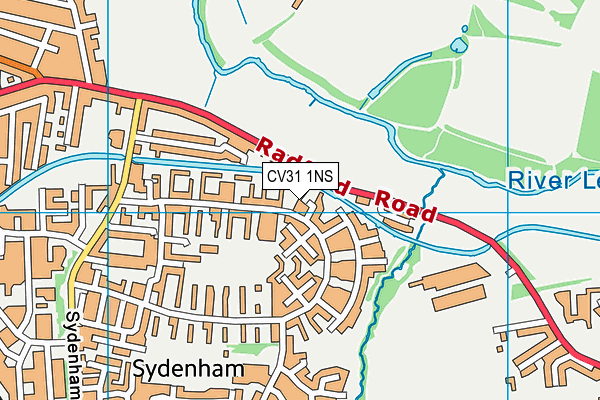 CV31 1NS map - OS VectorMap District (Ordnance Survey)