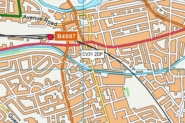 CV31 2DP map - OS VectorMap District (Ordnance Survey)