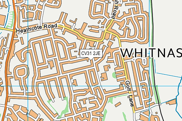 Map of JESS EXPRESS WHITNASH LTD at district scale