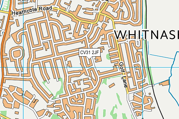 Briar Hill Infant School map (CV31 2JF) - OS VectorMap District (Ordnance Survey)