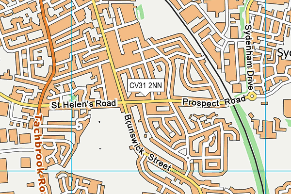 CV31 2NN map - OS VectorMap District (Ordnance Survey)