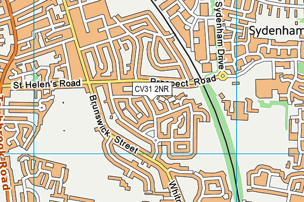 CV31 2NR map - OS VectorMap District (Ordnance Survey)