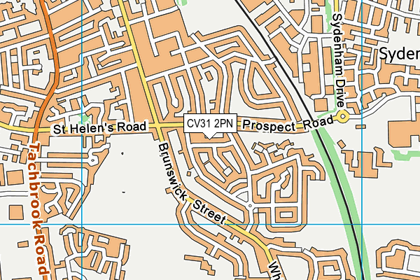 CV31 2PN map - OS VectorMap District (Ordnance Survey)