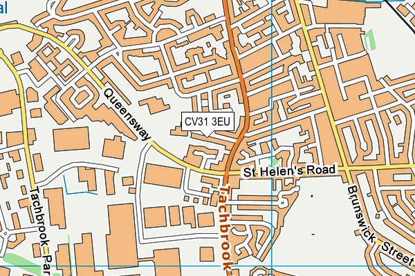 St Patrick's Catholic Primary School map (CV31 3EU) - OS VectorMap District (Ordnance Survey)