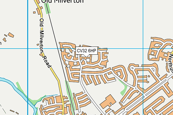 CV32 6HP map - OS VectorMap District (Ordnance Survey)