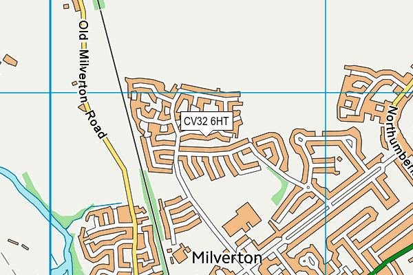 CV32 6HT map - OS VectorMap District (Ordnance Survey)