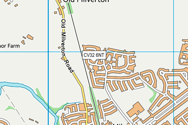 CV32 6NT map - OS VectorMap District (Ordnance Survey)